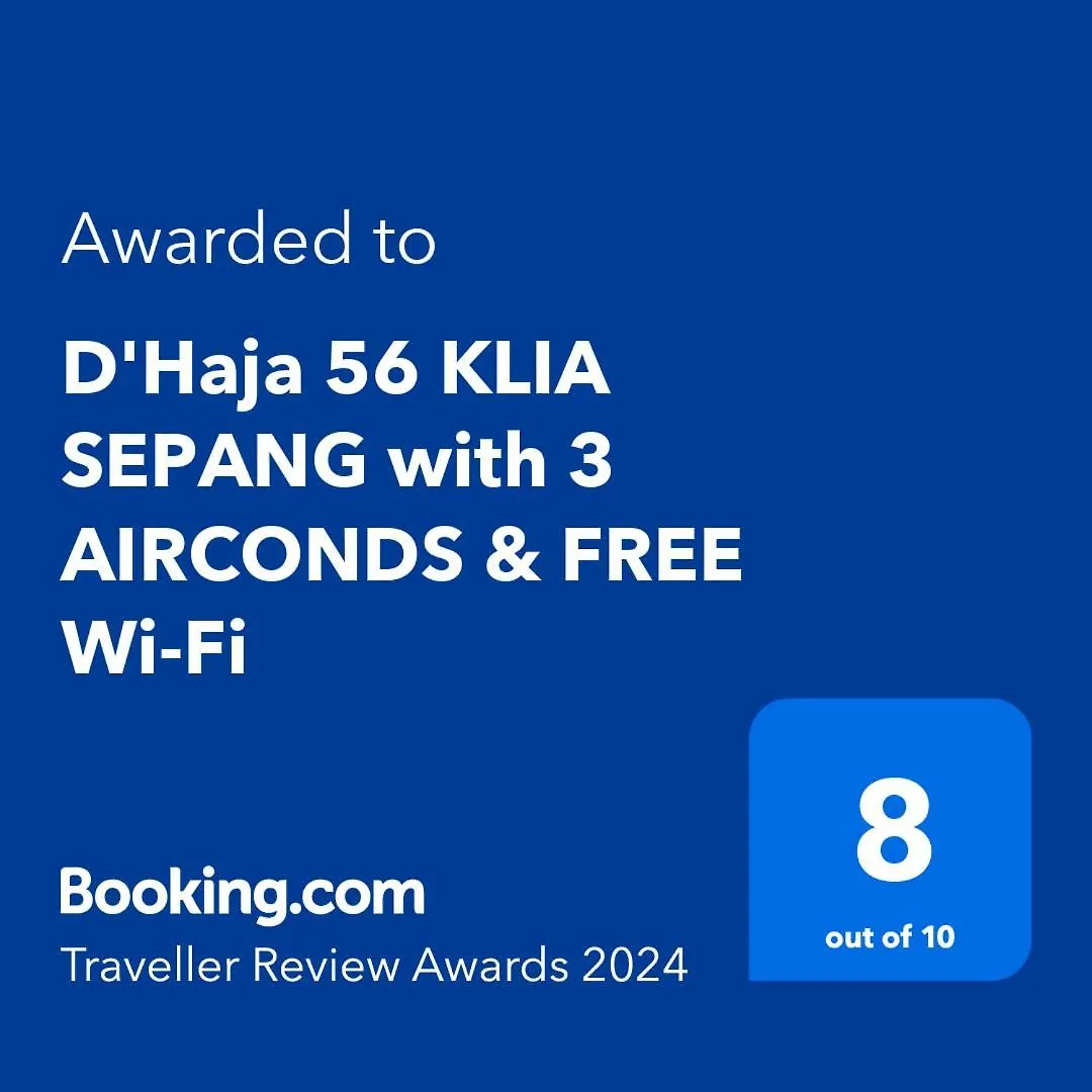 Ferienhaus Villa D'Haja 56 Klia Sepang With 3 Airconds & Free Wi-Fi Banting